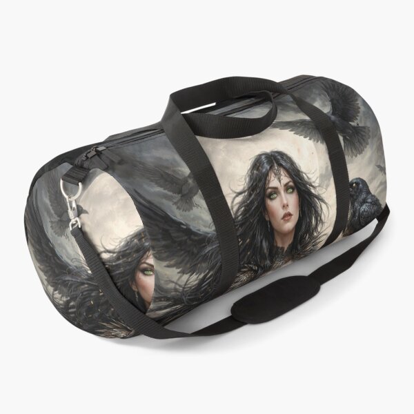 Item preview, Morrigan, Raven Celtic Goddess Painting designed and sold by GalleryKauffeld.