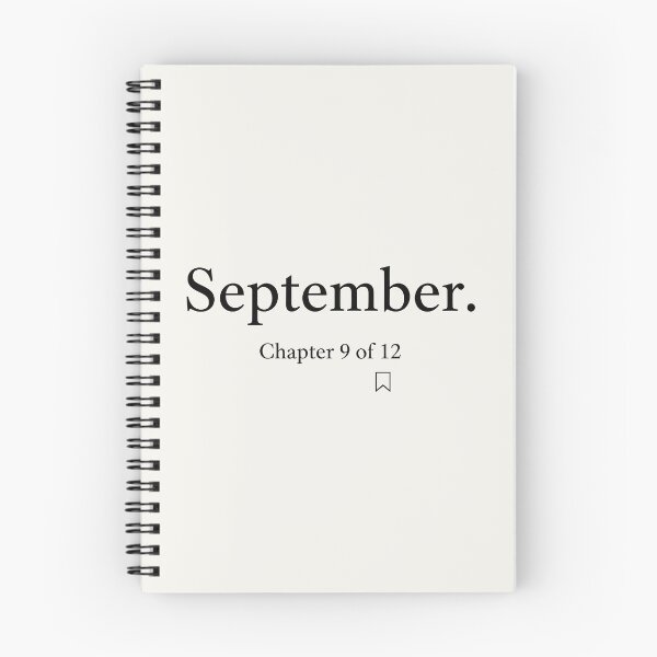 Item preview, September Chapter 9 of 12 Minimalist Book designed and sold by LockjowArt.