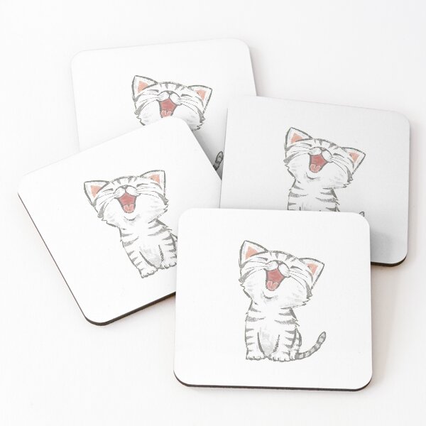 Item preview, Cute Yawning Cat Illustration designed and sold by TerrenceCCG.