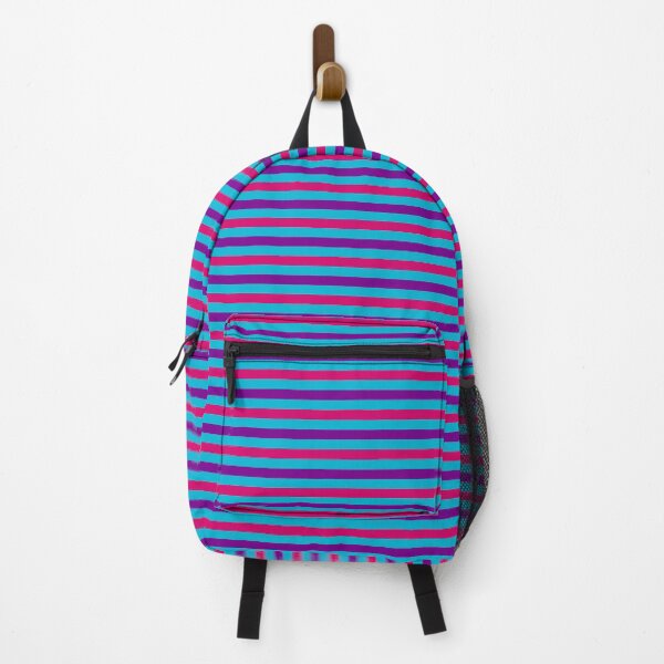 Item preview, Purple And Pink Stripes Design Blue designed and sold by PatternTitan.
