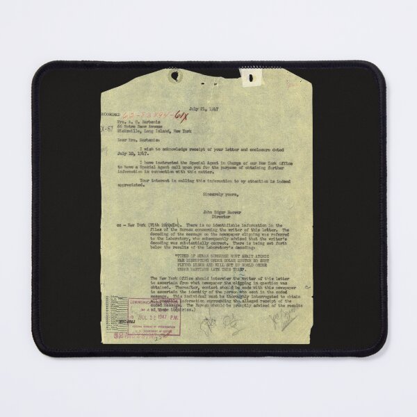 Item preview, UFO - DECLASSIFIED 65_hs1-834228961_62-hq-83894_section_2 designed and sold by CG17s.