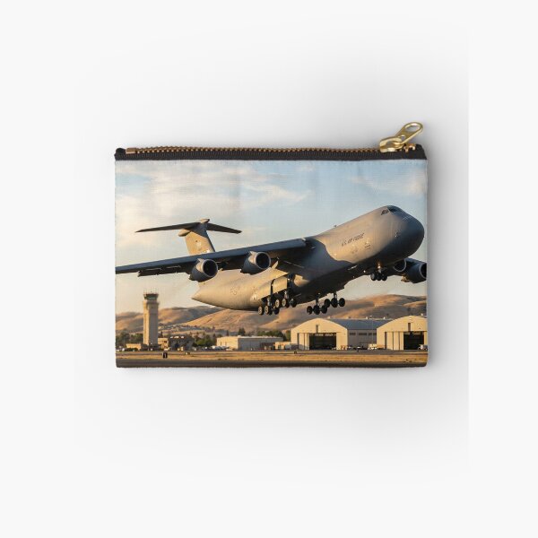 Item preview, C-5 Galaxy Taking Off Over Airfield designed and sold by Airpower Art.
