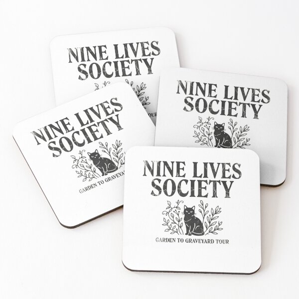 Item preview, Nine Lives Society Black Cat Garden To Graveyard Tour Vintage Witchy Aesthetic designed and sold by raedattia.
