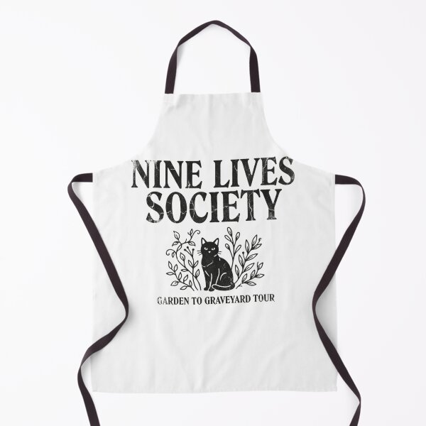 Item preview, Nine Lives Society Black Cat Garden To Graveyard Tour Vintage Witchy Aesthetic designed and sold by raedattia.