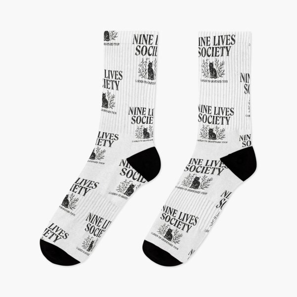 Item preview, Nine Lives Society Black Cat Garden To Graveyard Tour Vintage Witchy Aesthetic designed and sold by raedattia.
