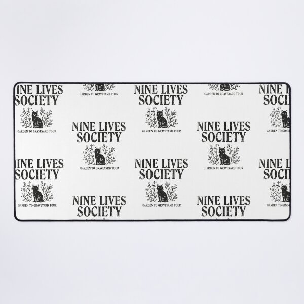 Item preview, Nine Lives Society Black Cat Garden To Graveyard Tour Vintage Witchy Aesthetic designed and sold by raedattia.
