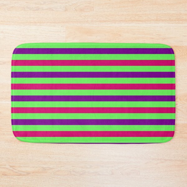 Item preview, Purple And Pink Stripes Design Green  designed and sold by PatternTitan.
