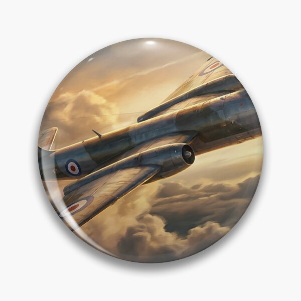 Item preview, Canberra Jet Bomber Against Storm Clouds designed and sold by Airpower Art.