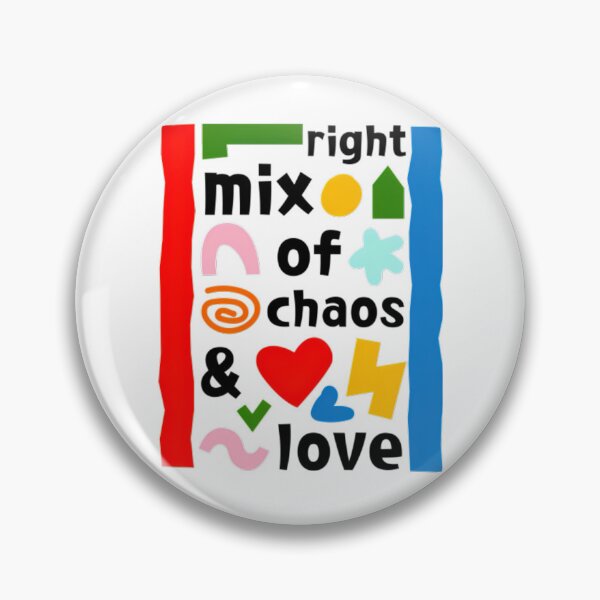 Item preview, Right Mix Of Chaos And Love Abstract Shapes and Lines designed and sold by Eyuka.