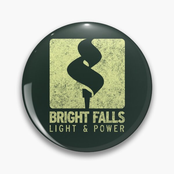 Item preview, Bright Falls Light & Power (Alt. Logo) (Grunge) designed and sold by TheGameSmithy.