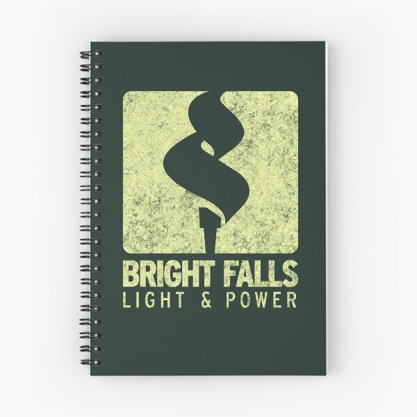 Item preview, Bright Falls Light & Power (Alt. Logo) (Grunge) designed and sold by TheGameSmithy.