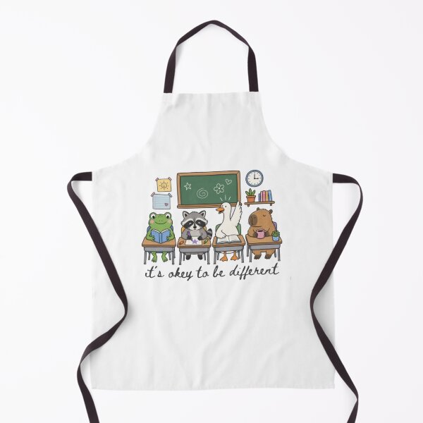 Item preview, It’s Okay to Be Different – Cute Animal Positive Message designed and sold by roartusa.