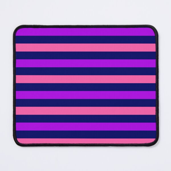 Item preview, Purple And Pink Stripes Design Navy Blue designed and sold by PatternTitan.