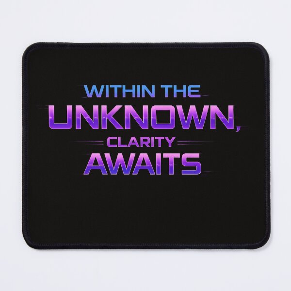 Item preview, Within the unknown, clarity awaits.(Cyberpunk ver) designed and sold by MaxDreamsArt.