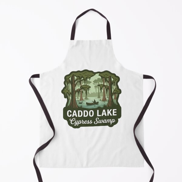 Item preview, Caddo Lake Cypress Swamp Texas Louisiana Vintage Canoe Patch designed and sold by LittleArij.