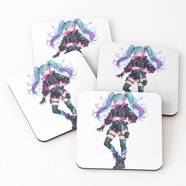 Item preview, Anime Girl Cyberpunk Style - Anime Style Design designed and sold by SakuraLineArt.
