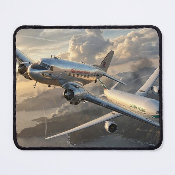 Item preview, Cathay Pacific DC-3 and 777 Legacy Flight designed and sold by Airpower Art.