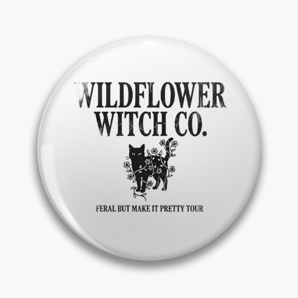 Item preview, Wildflower Witch Co Black Cat Feral But Make It Pretty Tour Vintage Aesthetic designed and sold by raedattia.
