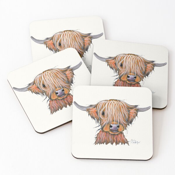 Item preview, HIGHLAND COW ' PoPSie ' By Shirley MacArthur designed and sold by Shirley MacArthur Art.