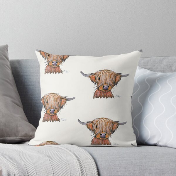 Item preview, HIGHLAND COW ' PoPSie ' By Shirley MacArthur designed and sold by Shirley MacArthur Art.