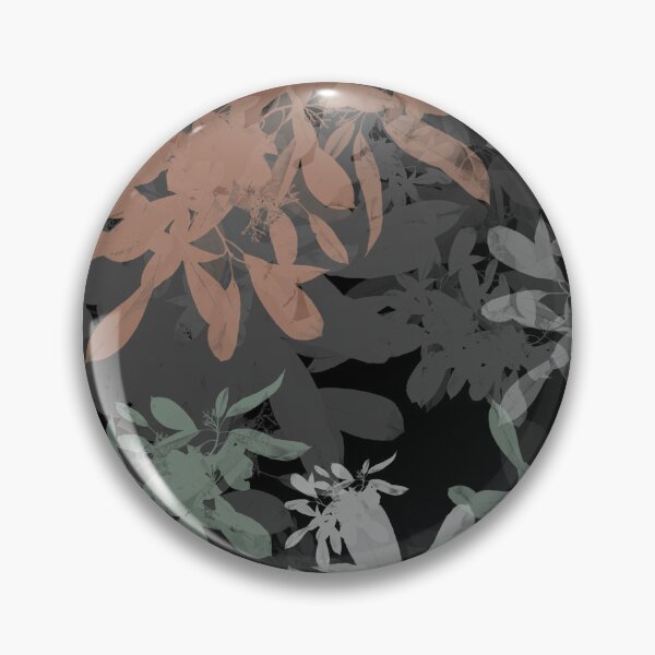 Item preview, Dark Moody Botanical Leaves Sillhouette Pattern designed and sold by GajaSedej.