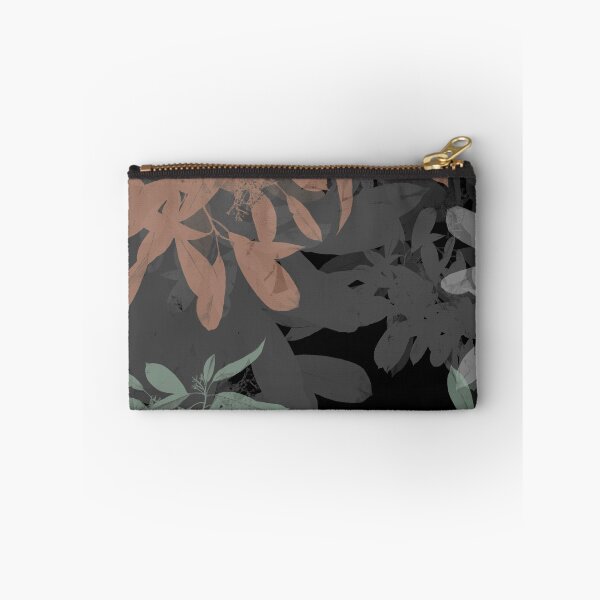Item preview, Dark Moody Botanical Leaves Sillhouette Pattern designed and sold by GajaSedej.