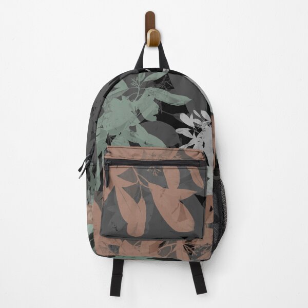 Item preview, Dark Moody Botanical Leaves Sillhouette Pattern designed and sold by GajaSedej.