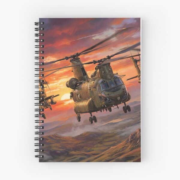 Item preview, Chinook and Apache Formation at Sunset designed and sold by Airpower Art.