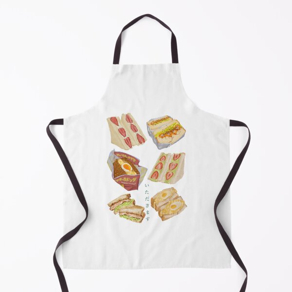 Item preview, Japanese Sando Collection – Strawberry, Egg & Katsu Sandwiches designed and sold by FeedMeLikeUDraw.
