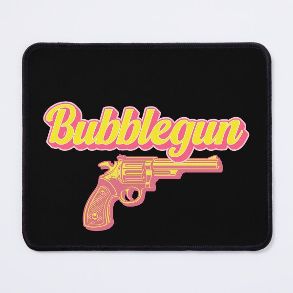 Item preview, Bubblegun Pink Revolver Pop Art designed and sold by Lombardino.