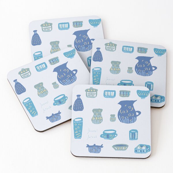 Item preview, Kuosi Kiosk - Blue Nordic Pottery Collection designed and sold by Kuosi-Kiosk.