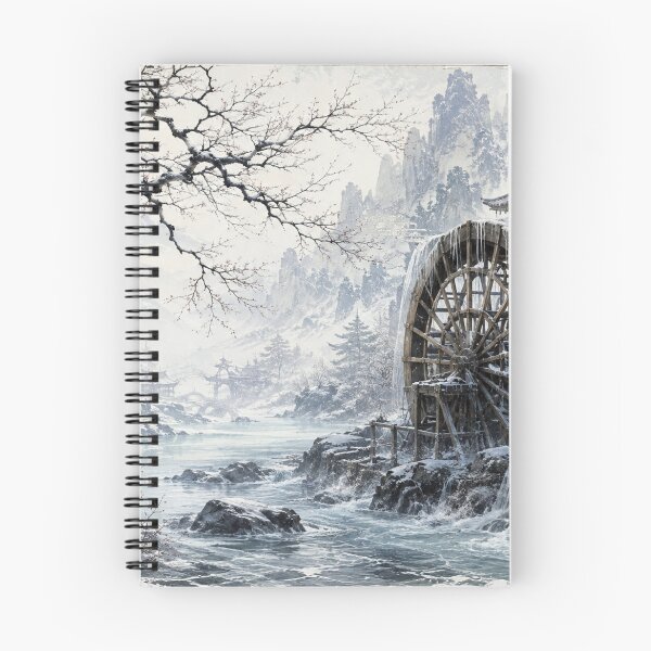 Item preview, Peaceful winter landscape in nature designed and sold by Sigtrix.