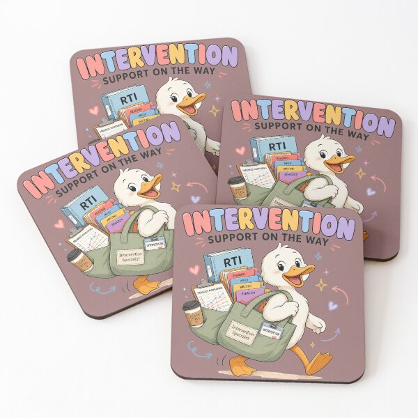 Item preview, Intervention Specialist Duck Support  designed and sold by MOCH- ART.