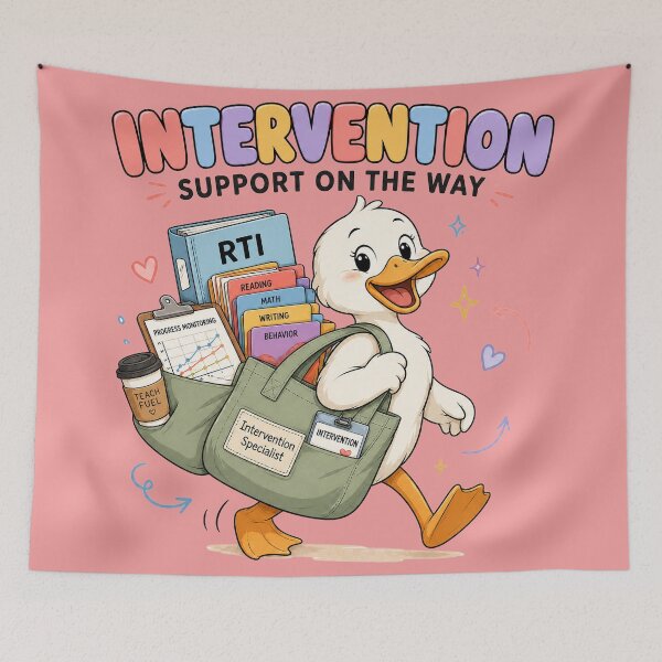 Item preview, Intervention Specialist Duck Support  designed and sold by MOCH- ART.
