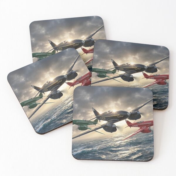 Item preview, De Havilland Comet Racers Over the Sea designed and sold by Airpower Art.