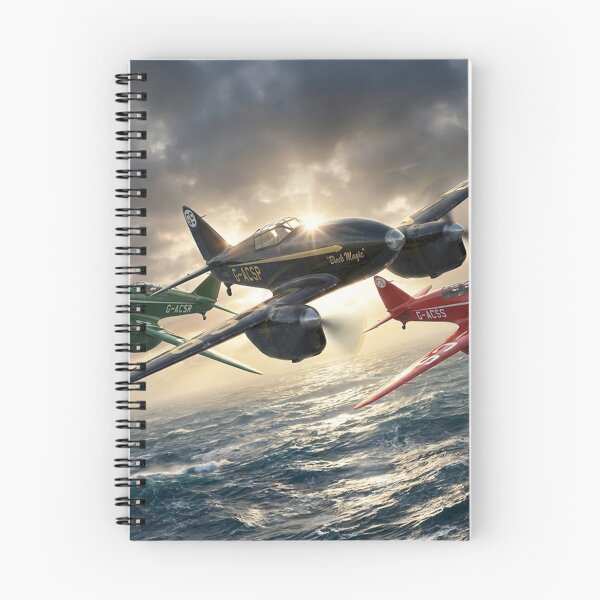 Item preview, De Havilland Comet Racers Over the Sea designed and sold by Airpower Art.