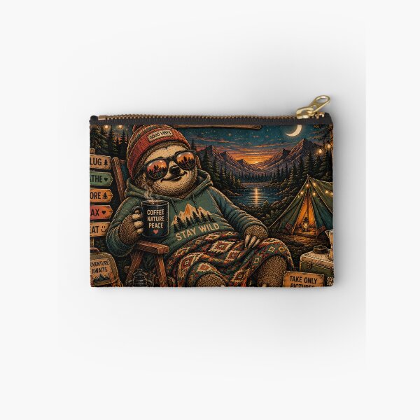 Item preview, Slow Down Enjoy the Little Things – Sloth Nature Adventure designed and sold by Molli98.