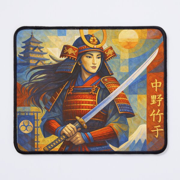 Item preview, Nakano Takeko - Japanese Samurai Warrior Painting designed and sold by GalleryKauffeld.