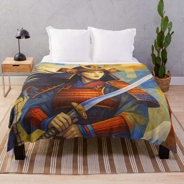 Item preview, Nakano Takeko - Japanese Samurai Warrior Painting designed and sold by GalleryKauffeld.