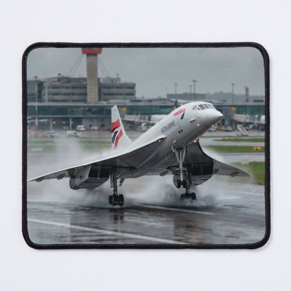 Item preview, Concorde on Wet Runway Departure designed and sold by Airpower Art.