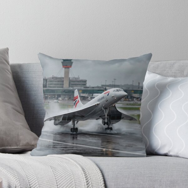 Item preview, Concorde on Wet Runway Departure designed and sold by Airpower Art.