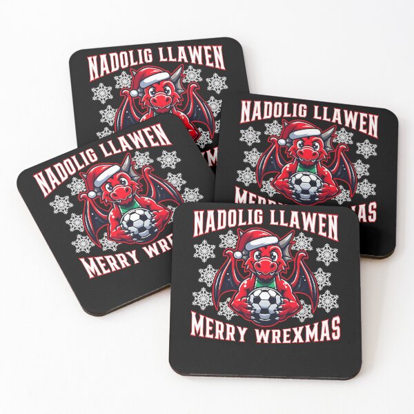 Item preview, Red Dragon Christmas Soccer Fan designed and sold by GSideArtStore.