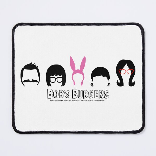 Item preview, Bobs Burger Family Hair designed and sold by Foxintheloart.