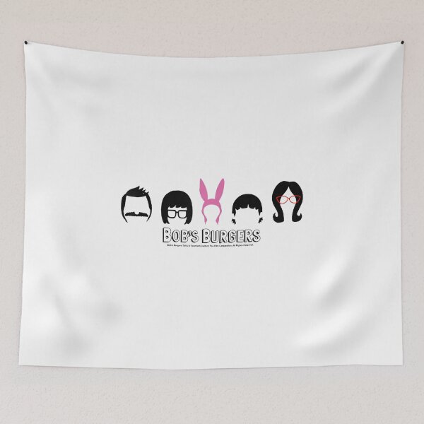 Item preview, Bobs Burger Family Hair designed and sold by Foxintheloart.