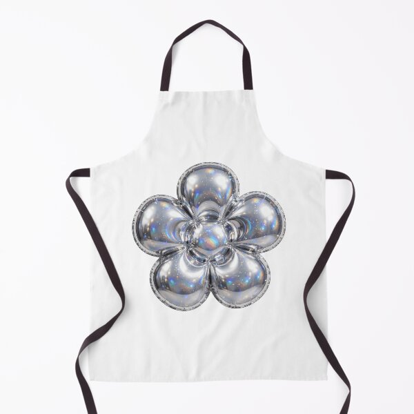 Item preview, Puffy Inflated Chrome Flower designed and sold by Teeny Quities.
