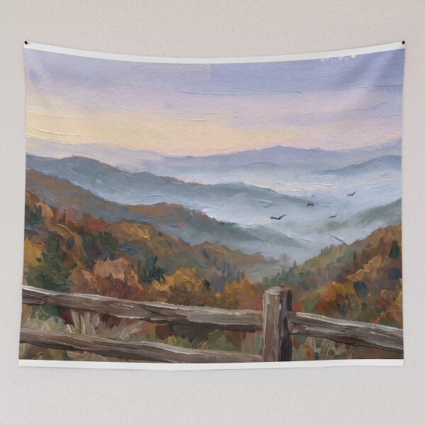 Item preview, Great Smoky Mountains designed and sold by RedPeaStudio.