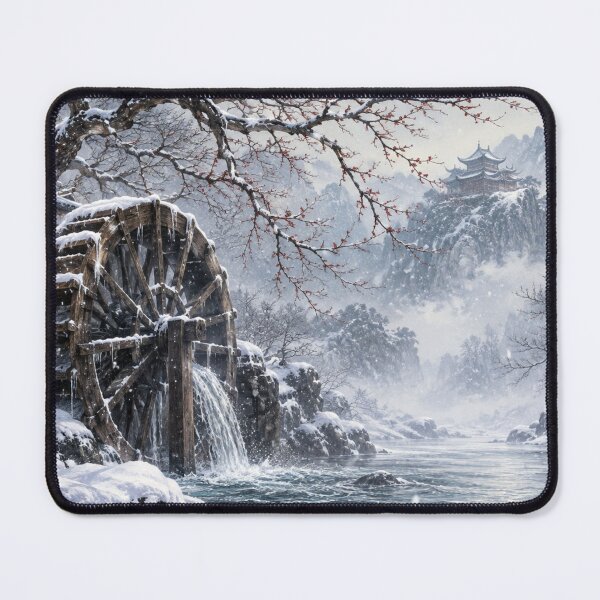 Item preview, Old watermill on the river designed and sold by Sigtrix.