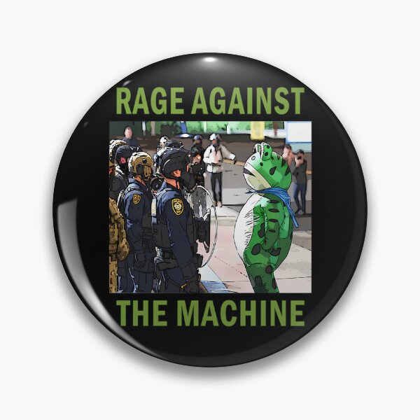 Item preview, Rage Against The Machine Portland Frog Protest Resist designed and sold by Eyuka.