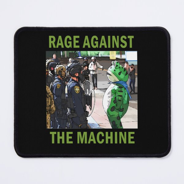 Item preview, Rage Against The Machine Portland Frog Protest Resist designed and sold by Eyuka.