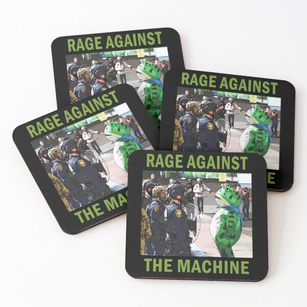 Item preview, Rage Against The Machine Portland Frog Protest Resist designed and sold by Eyuka.